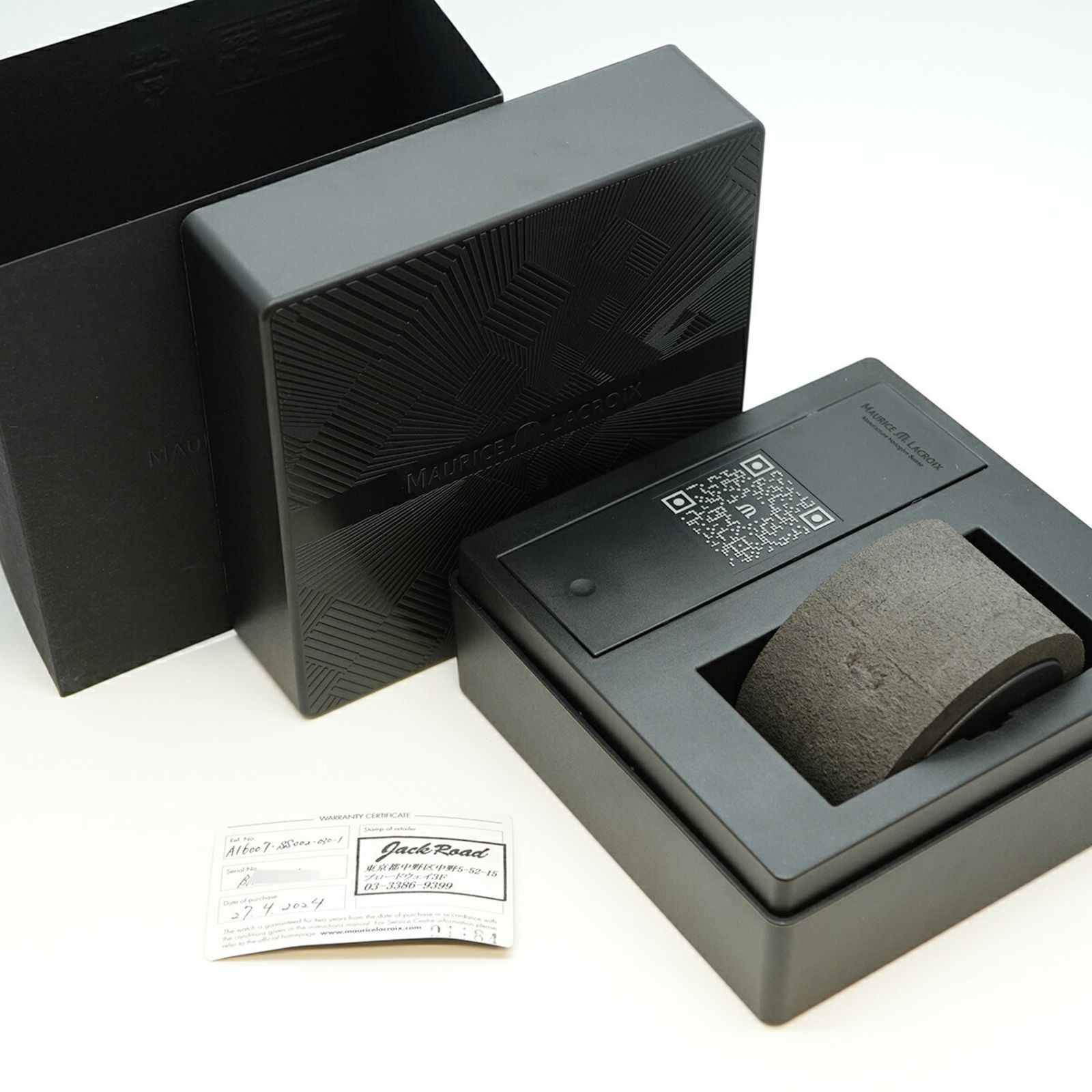 モーリスラクロア アイコン A16007-SS002-030-1 スケルトン文字盤腕時計 メンズ