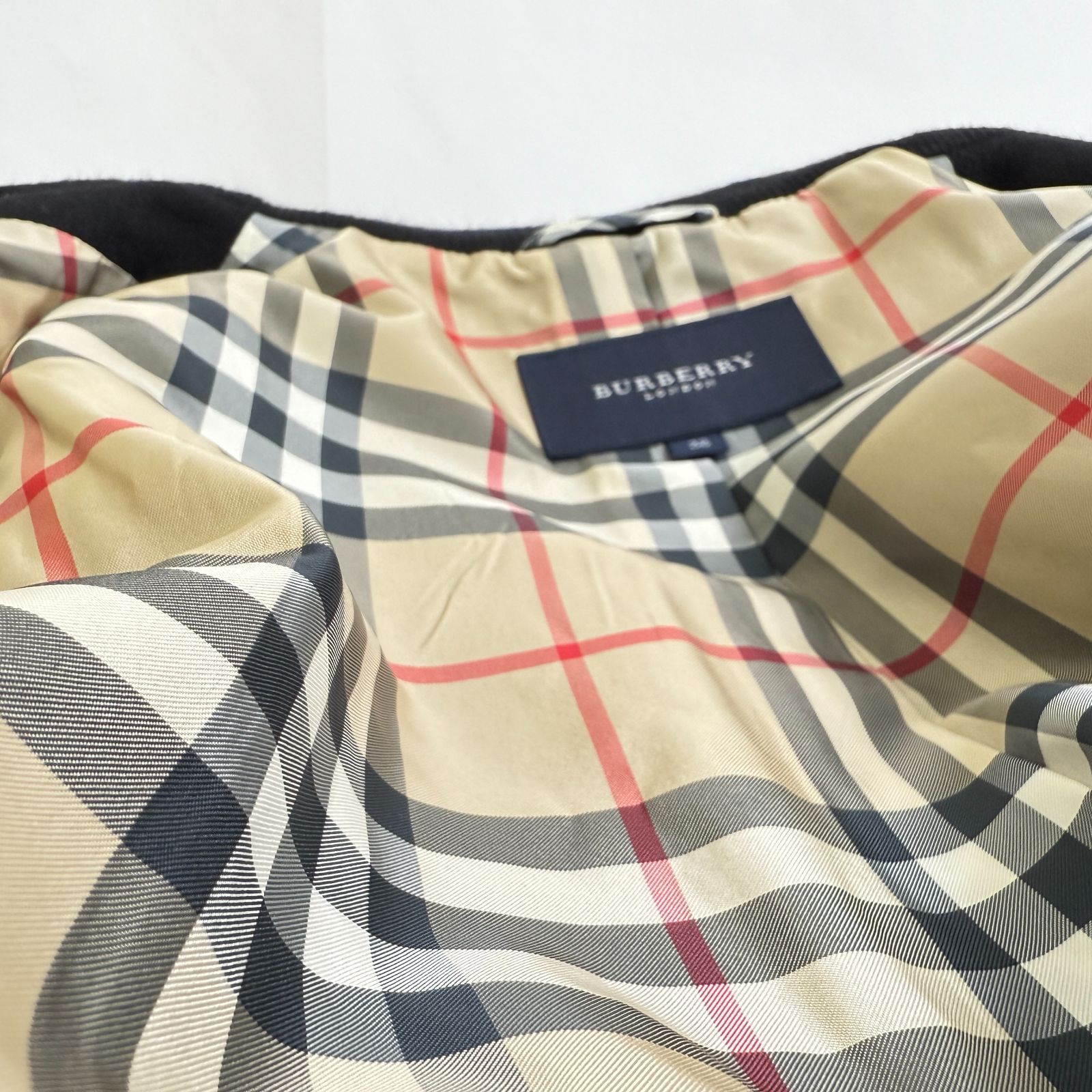 バーバリー ウールコート