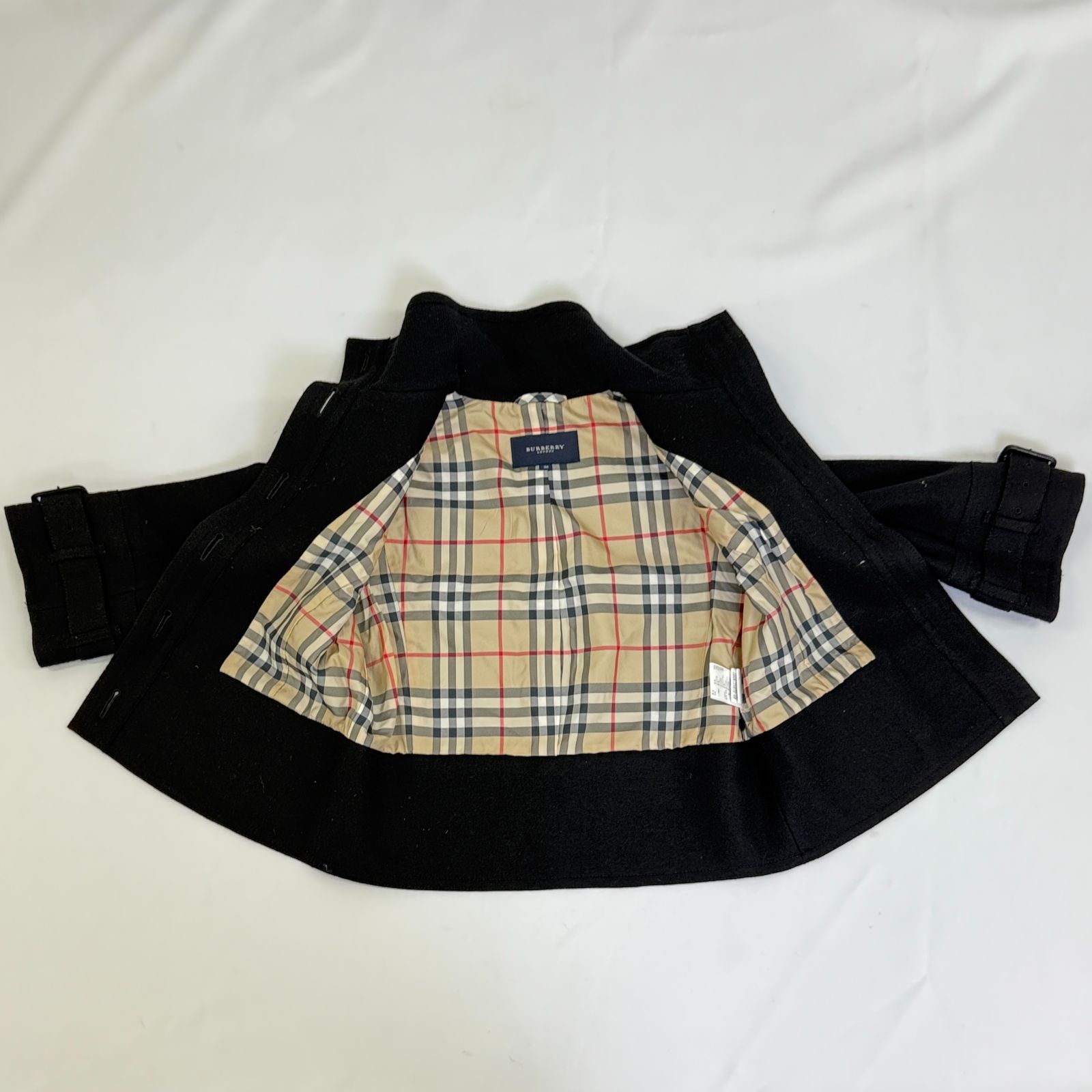 ウールコート ブラック