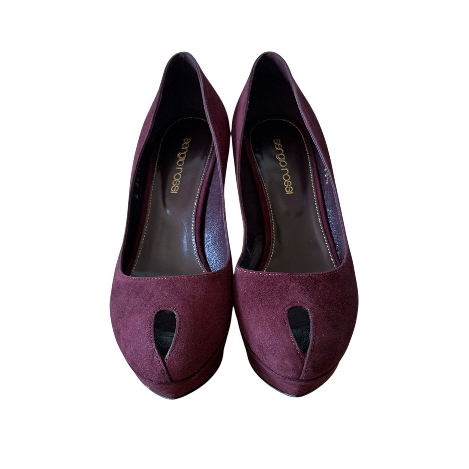 Z1589 sergio rossi セルジオロッシ パンプス ハイヒール レディース35