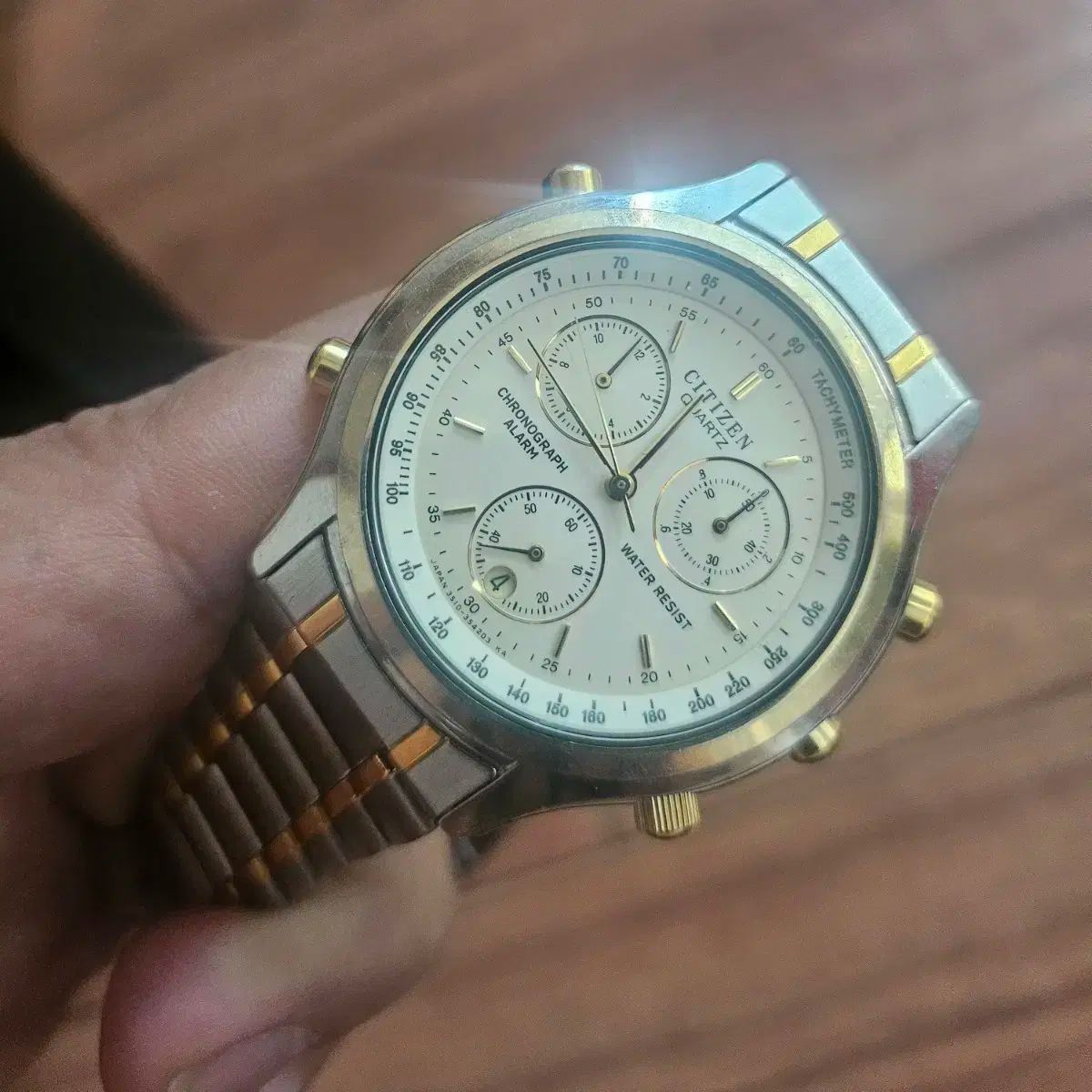  CITIZEN シチズン クオーツ クロノグラフ アラーム 時計 腕時計(クォーツ) 腕時計(アナログ)