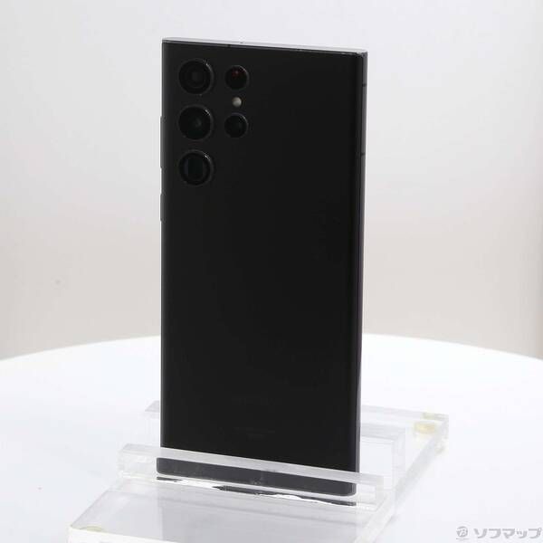 中古品〕 Galaxy S22 Ultra 256GB ファントムブラック SCG14 au SIM