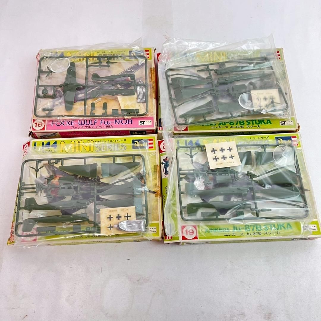 Revell 1&frasl;144 ミニシリーズ プラモデル 19個セット 戦闘機