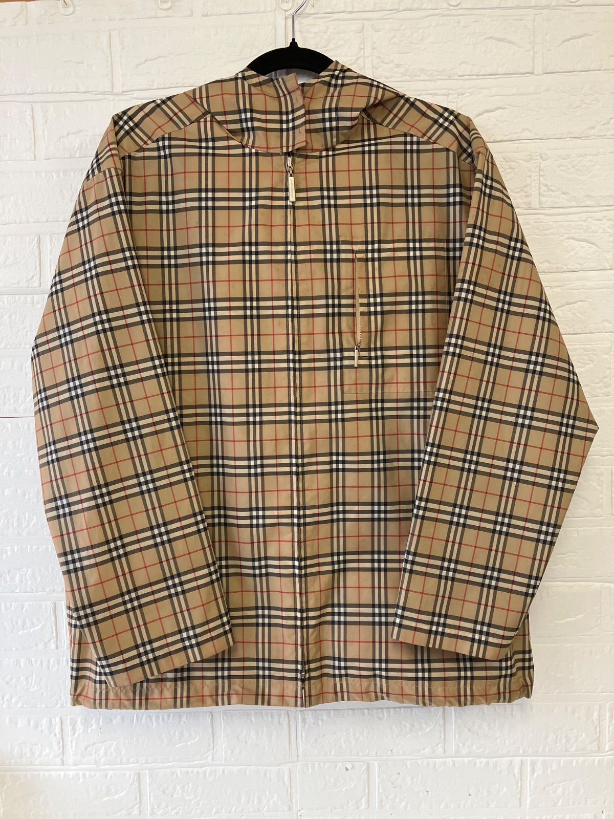 BURBERRY バーバリー レインコート 表記サイズ40 ノバチェック パッカブル 4823