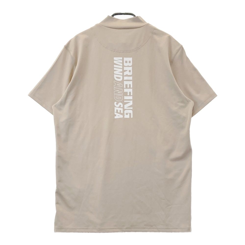 サイズ L BRIEFING GOLF ブリーフィング WIND and SEA ハイネック長袖Tシャツ ブラウン系 240101501919 ゴルフウェア メンズ ストスト