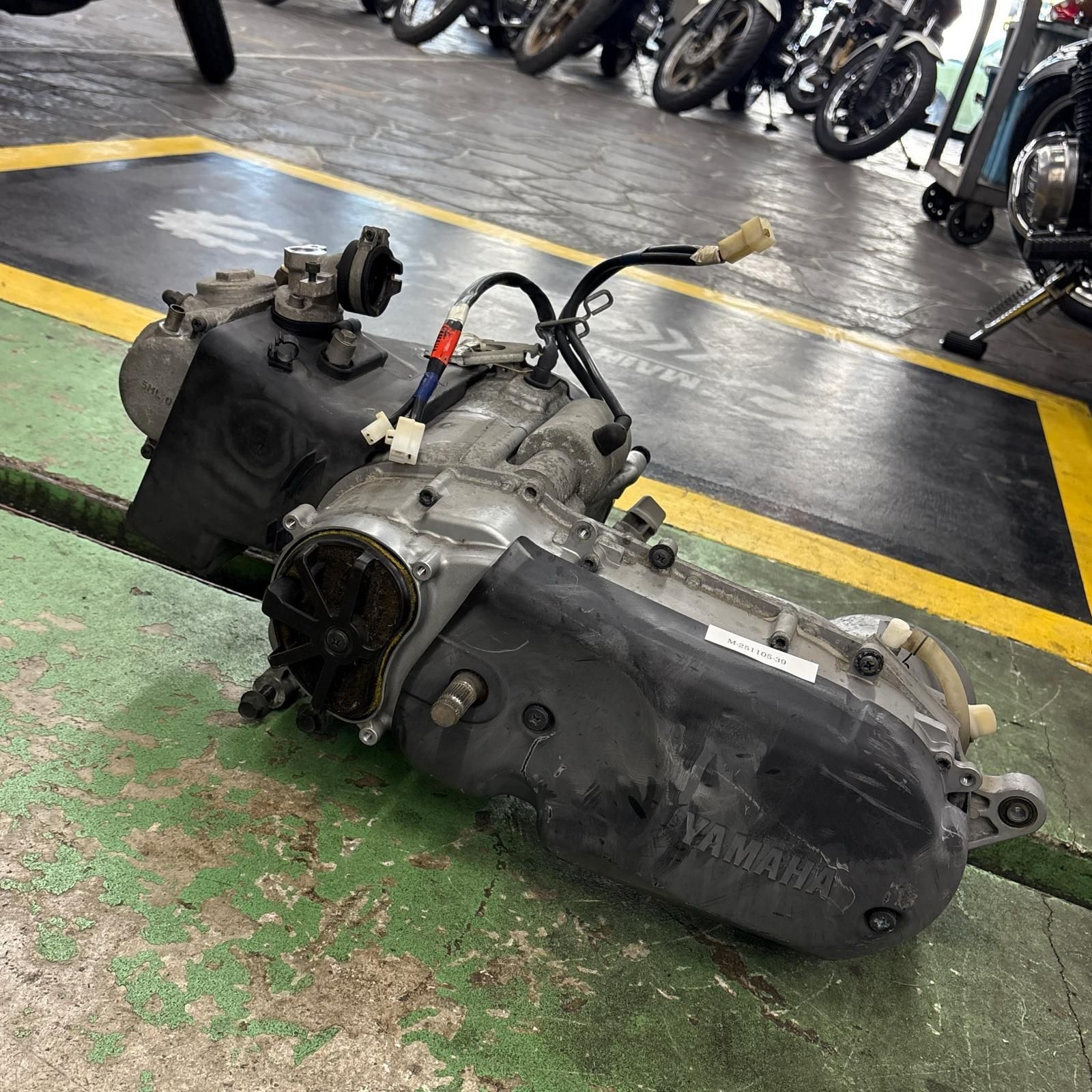 YAMAHA アクシストリート SE 53 J エンジン 始動 済 ヤマハ