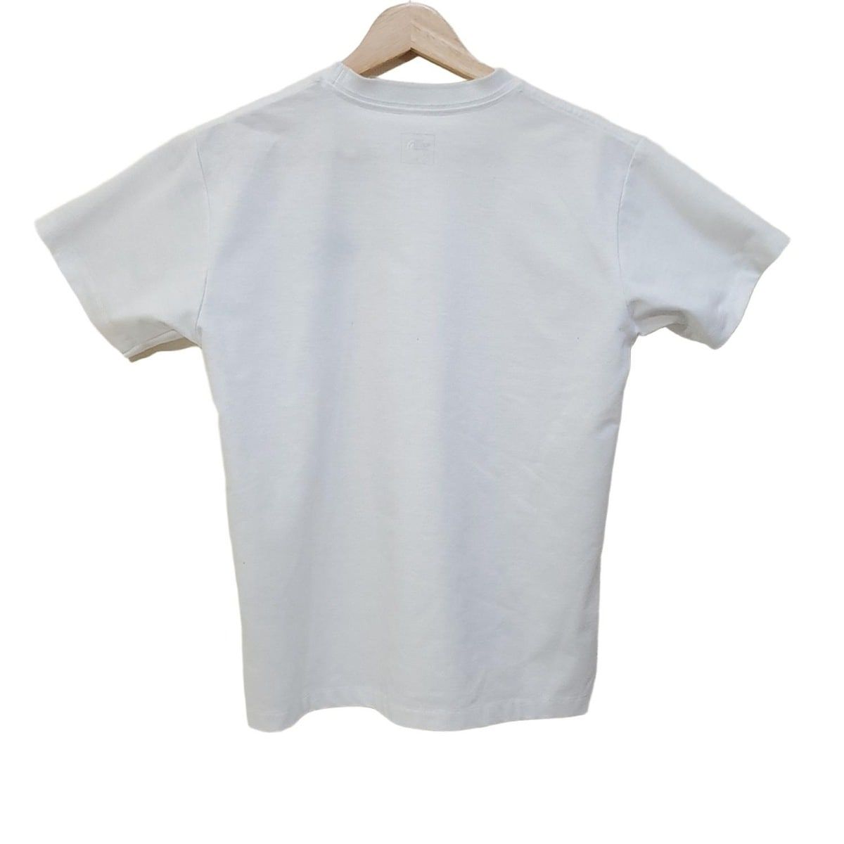 THE NORTH FACE ノースフェイス 半袖Tシャツ サイズS レディース - 白×黒 クルーネック エンブロイダリーロゴ