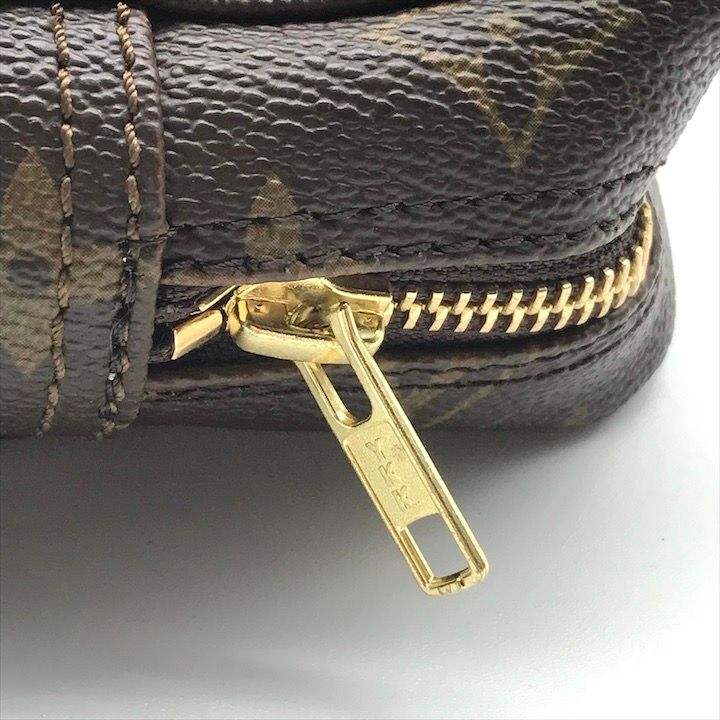 超 LOUIS VUITTON ヴィトン モノグラム トゥルーストワレット PVC ポーチ 小物入れ ケース メイクポーチ ファッション ブラウン r90 DECORATOM_COM_BR