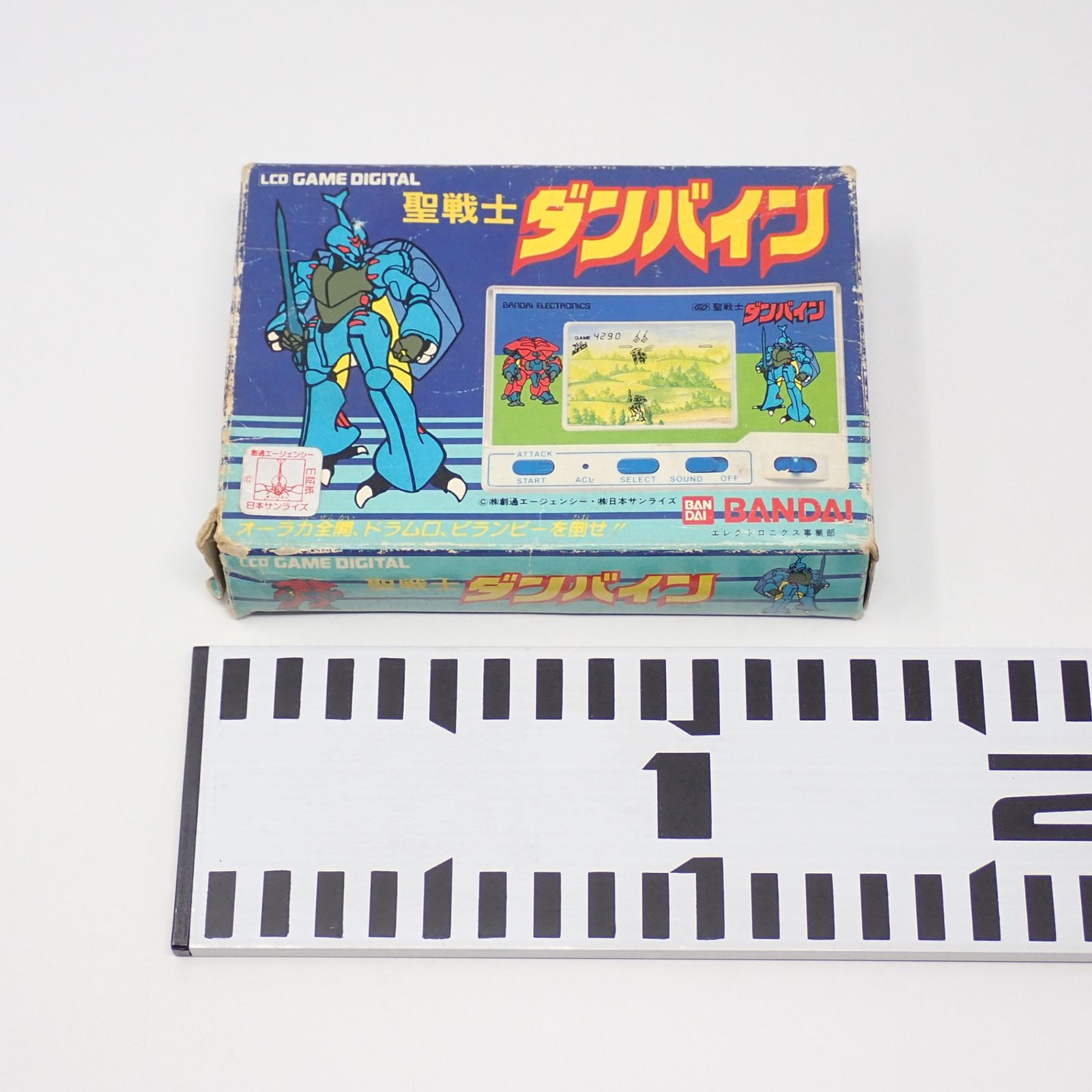 動作未 LCDゲーム 聖戦士ダンバイン ゲームウォッチ 説明書付き バンダイ