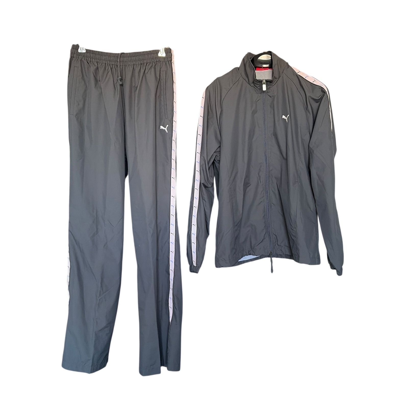 Z1589 PUMA プーマ セットアップ ロングパンツ ナイロン シャカシャカ