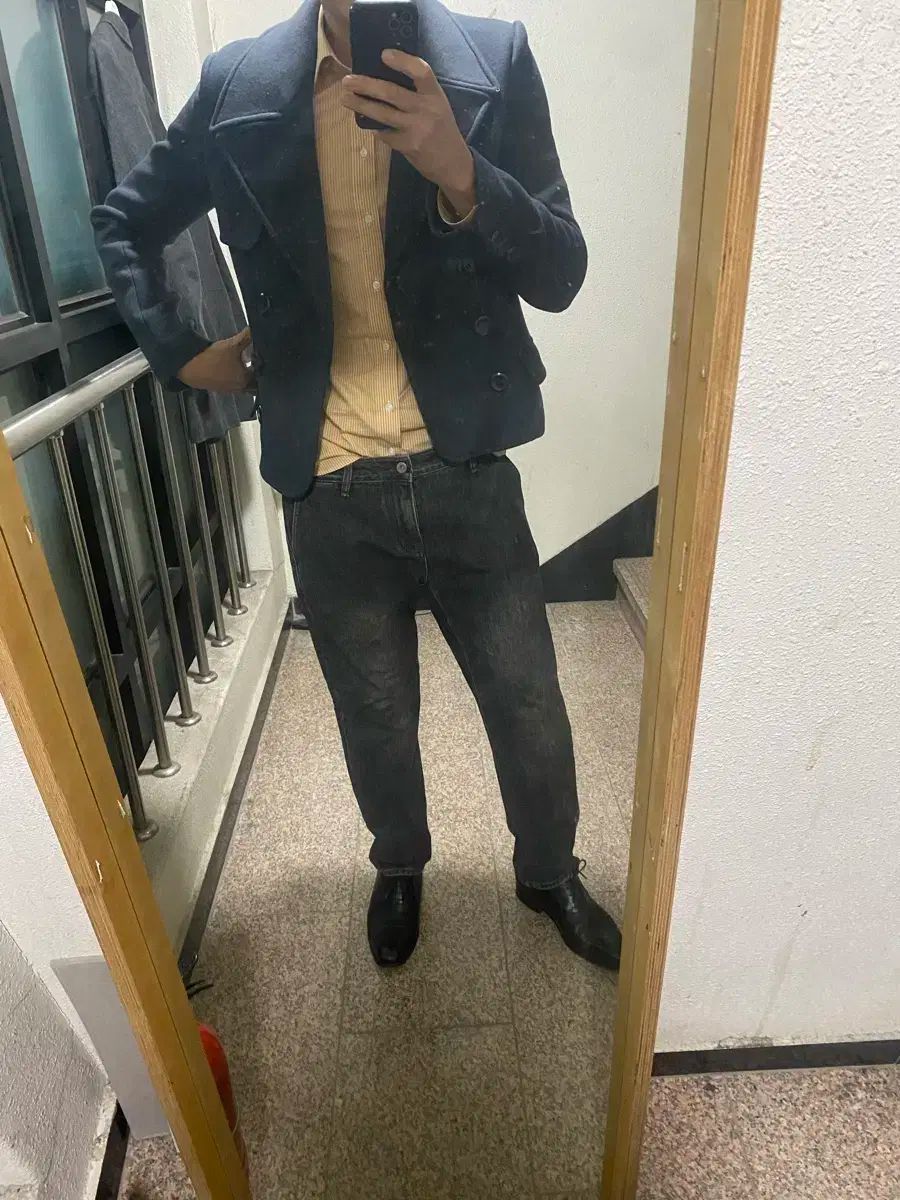 ピーコート 95-100サイズ感