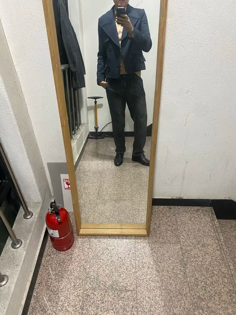 ヴィンテージ ショート ピーコート 95-100サイズ感