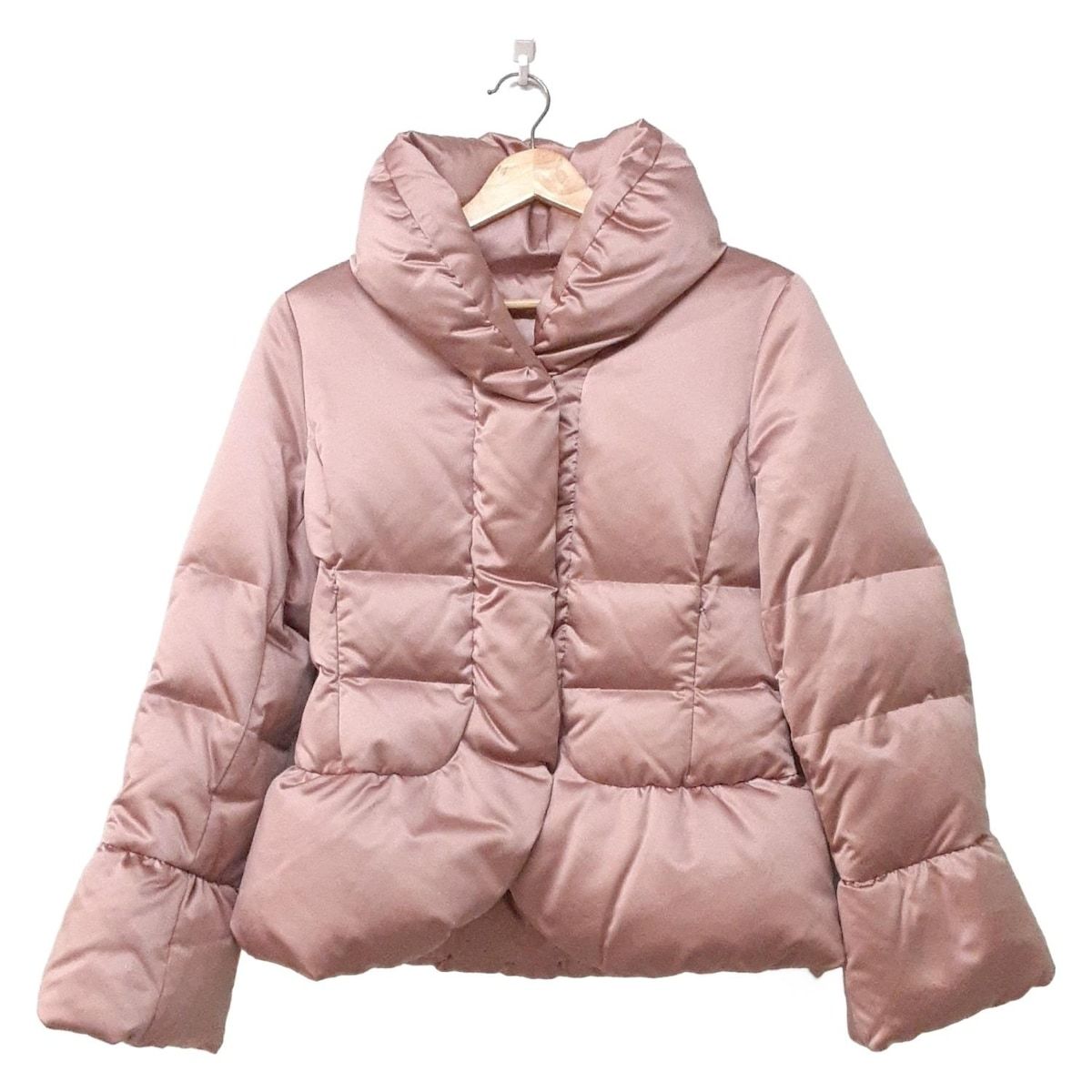 TO BE CHIC トゥービーシック ダウンジャケット サイズ40 M レディース - ピンク 長袖 冬