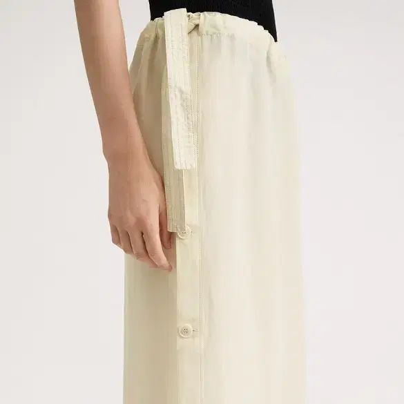 Toteme トーテム サイドボタン ドローストリング スカート 36