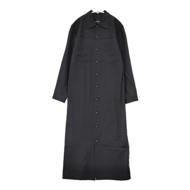 tricot COMME des GARCONS 異素材 ドッキング ウール ワンピース 90年代 AD1992 ブラック レディース トリココムデギャルソン 5-1022T∞