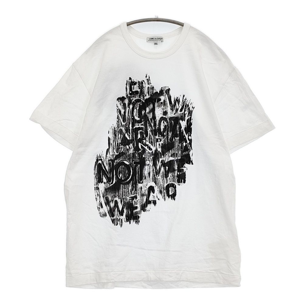 COMME des GARCONS 京都店 ADAM PENDLETON OJ-T001 XXL 半袖Tシャツ カットソー AD2025 ホワイト メンズ コムデギャルソン 5-1022S