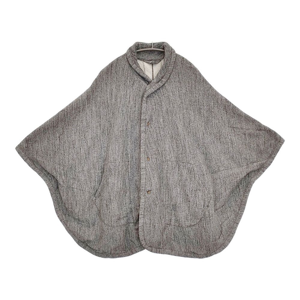 45 R rpm ふわふわ裏毛ポンチョ 定価30800円 ポンチョ グレー レディース フォーティーファイブアールピーエム 5 1022 T