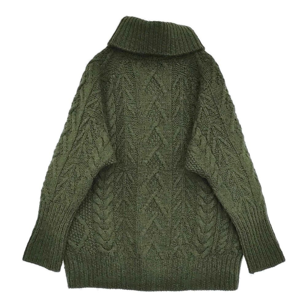 45 R rpm アルルハンドニットのビッグスウェットセーター 定価97900円 グリーン レディース フォーティーファイブアールピーエム 5-1022 T