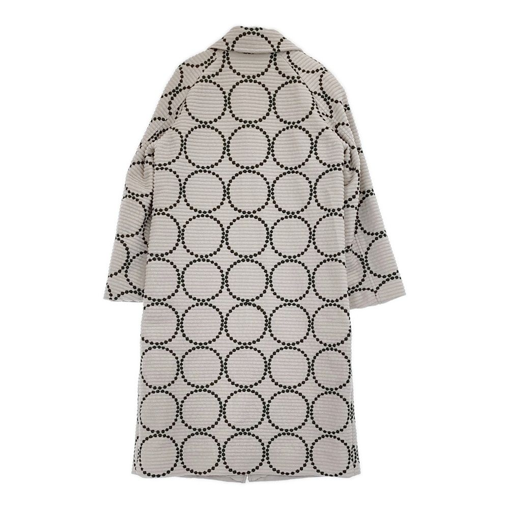 mina perhonen ha6078 tambourine grande コート ライトグレー グリーン レディース ミナペルホネン 5-1022A