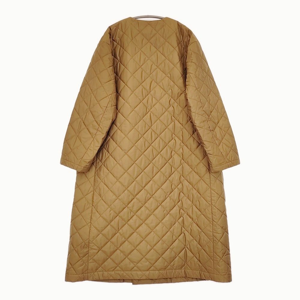 R-D.M.Co- キルティングダブルボタンコート 定価96800円 5840 コート ブラウン レディース マンズテーラー 5-1022T