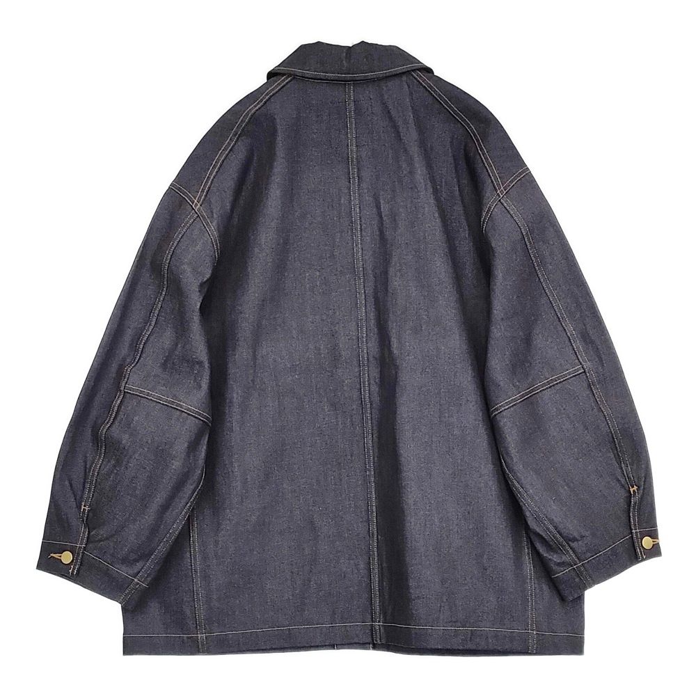 JOURNAL STANDARD L essage デニムカバーオール 定価29700円 ジャケット 25AW ネイビー レディース ジャーナル レサージュ 5-1022M
