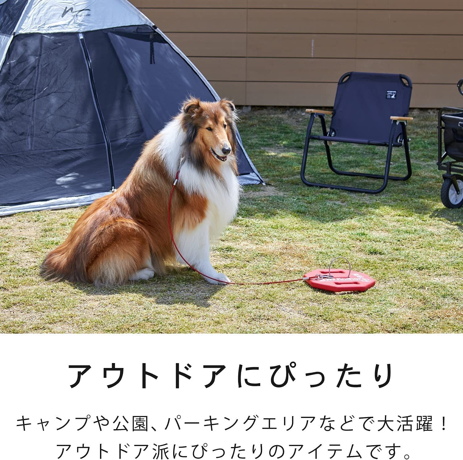 OFT K9アンカー 本体 係留 おもり 9kg 置き型 アウトドア 持ち手付き レジャー 最大4枚の積み重ねが レッド