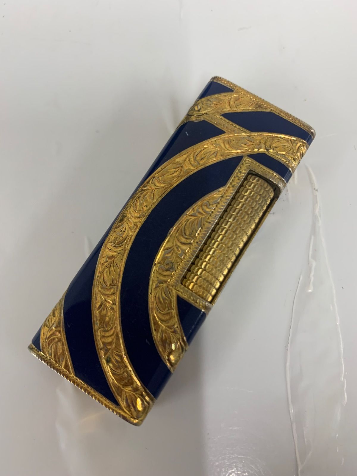 2 Dunhill ローラガスライター ネイビー色 着火 その他 1