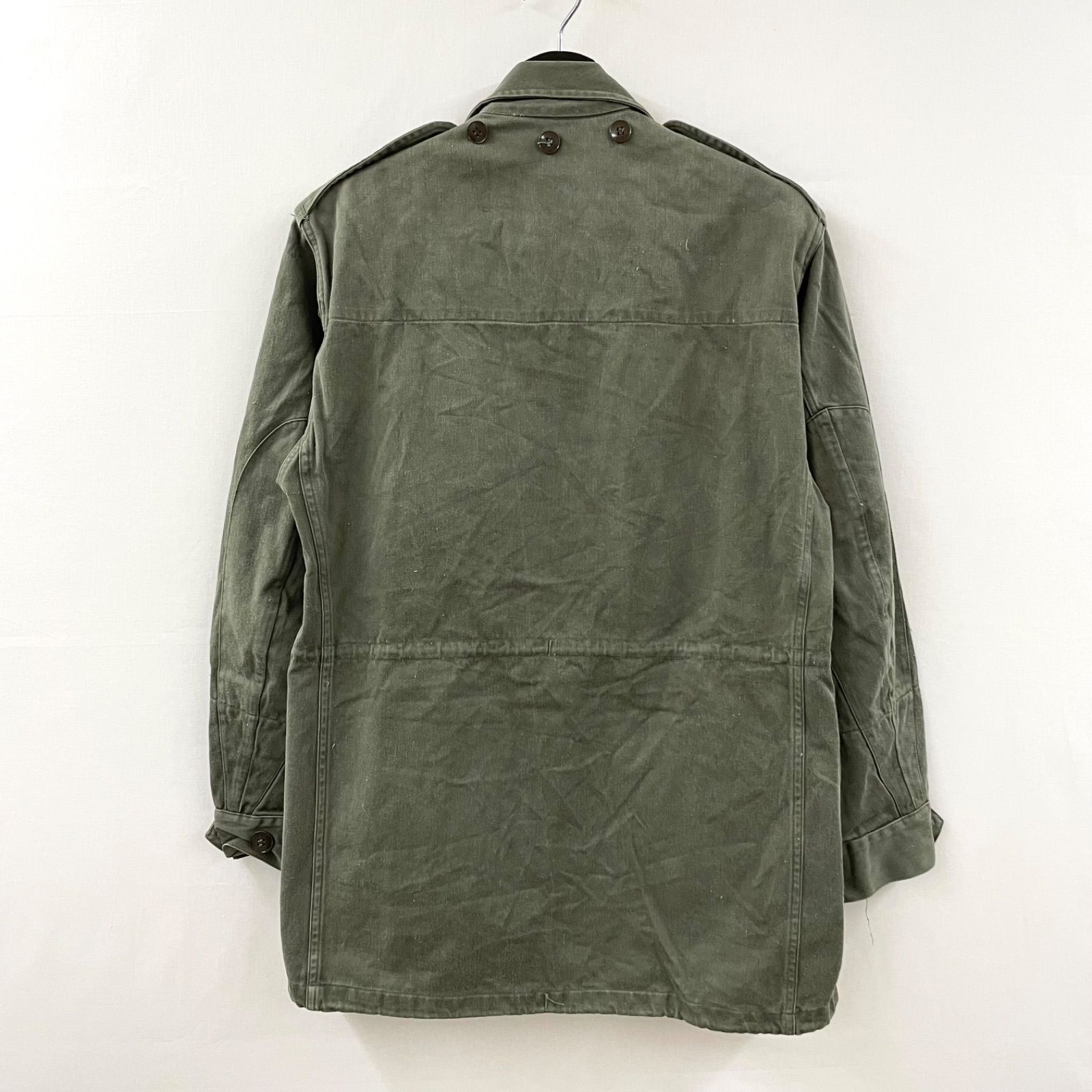 60s 70s イギリス軍 P68 DPMカモ ミリタリージャケット 迷彩 0028