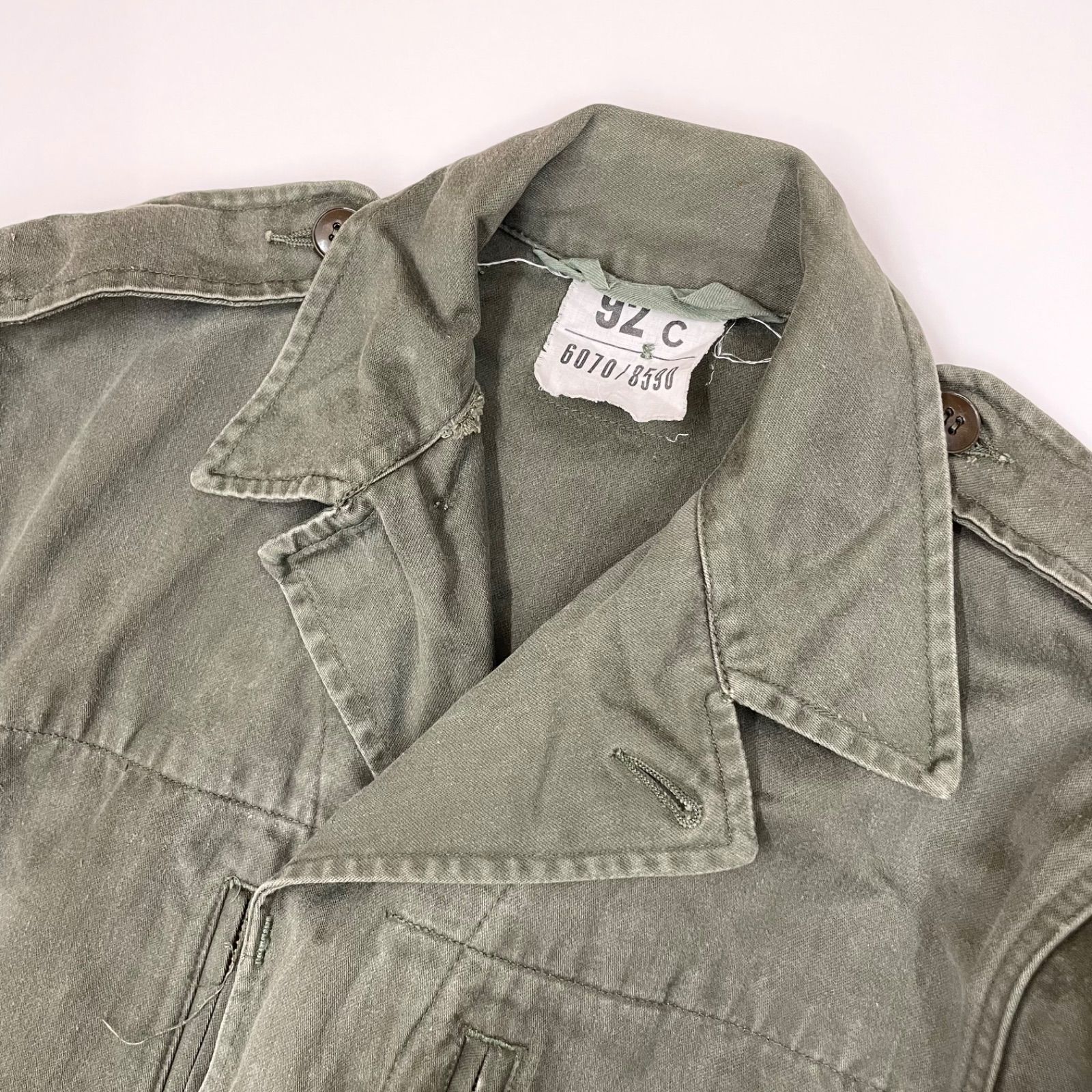 ヴィンテージ】ミリタリーボンバージャケットアメカジ 軍物 古着W30