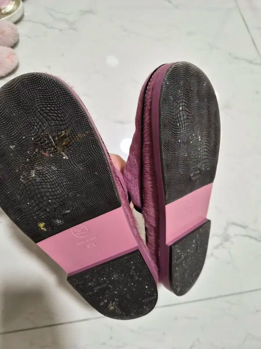  CHANEL シャネル カーフレザー ミュール 37 サイズ サンダル サンダル ミュール