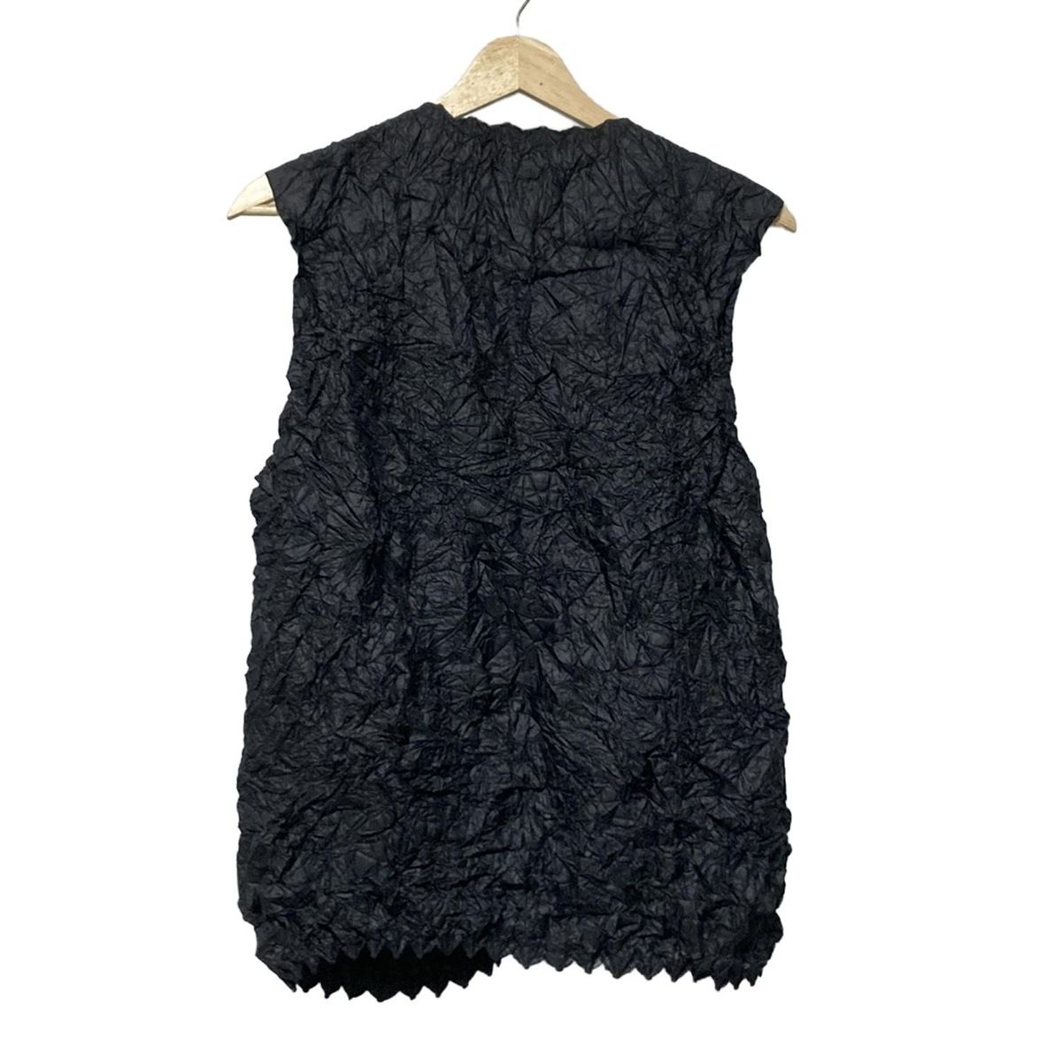 HaaT HeaRT ハート ベスト サイズ2 M レディース - 黒 シワ加工