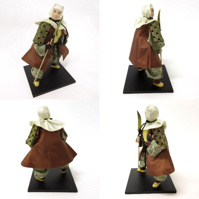 Japanese~Doll~Benkei「日本人形（弁慶）」【10 inch（約25cm）】 M485
