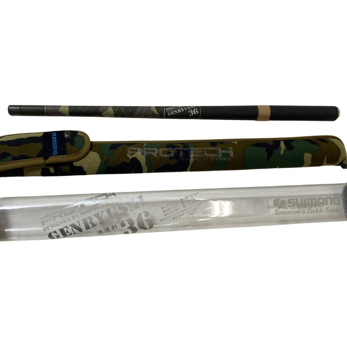 ΨΨSHIMANO シマノ 渓流竿 源流彩36 袋付き