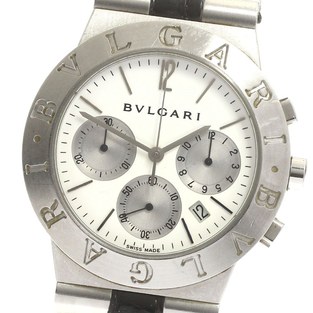 ブルガリ BVLGARI CH35S ディアゴノ スポーツ クロノグラフ クォーツ メンズ_883954