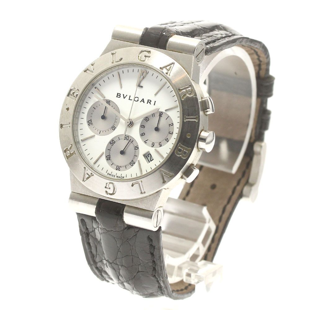 ブルガリ BVLGARI CH 35 S ディアゴノ スポーツ クロノグラフ クォーツ メンズ_883954