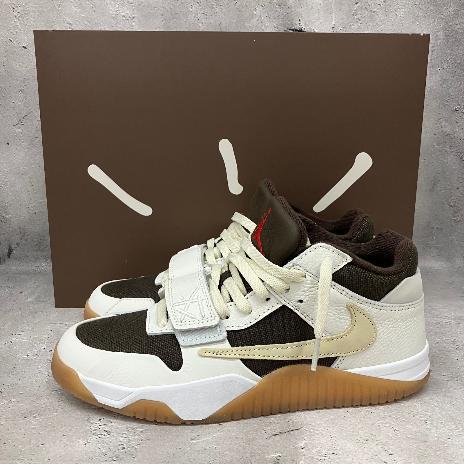 Travis Scott × Nike Jordan Jumpman Jack TR Sail and Dark Mocha トラヴィススコット × ナイキ ジョーダン ジャンプマンジャック TR A9AHK144201 f216