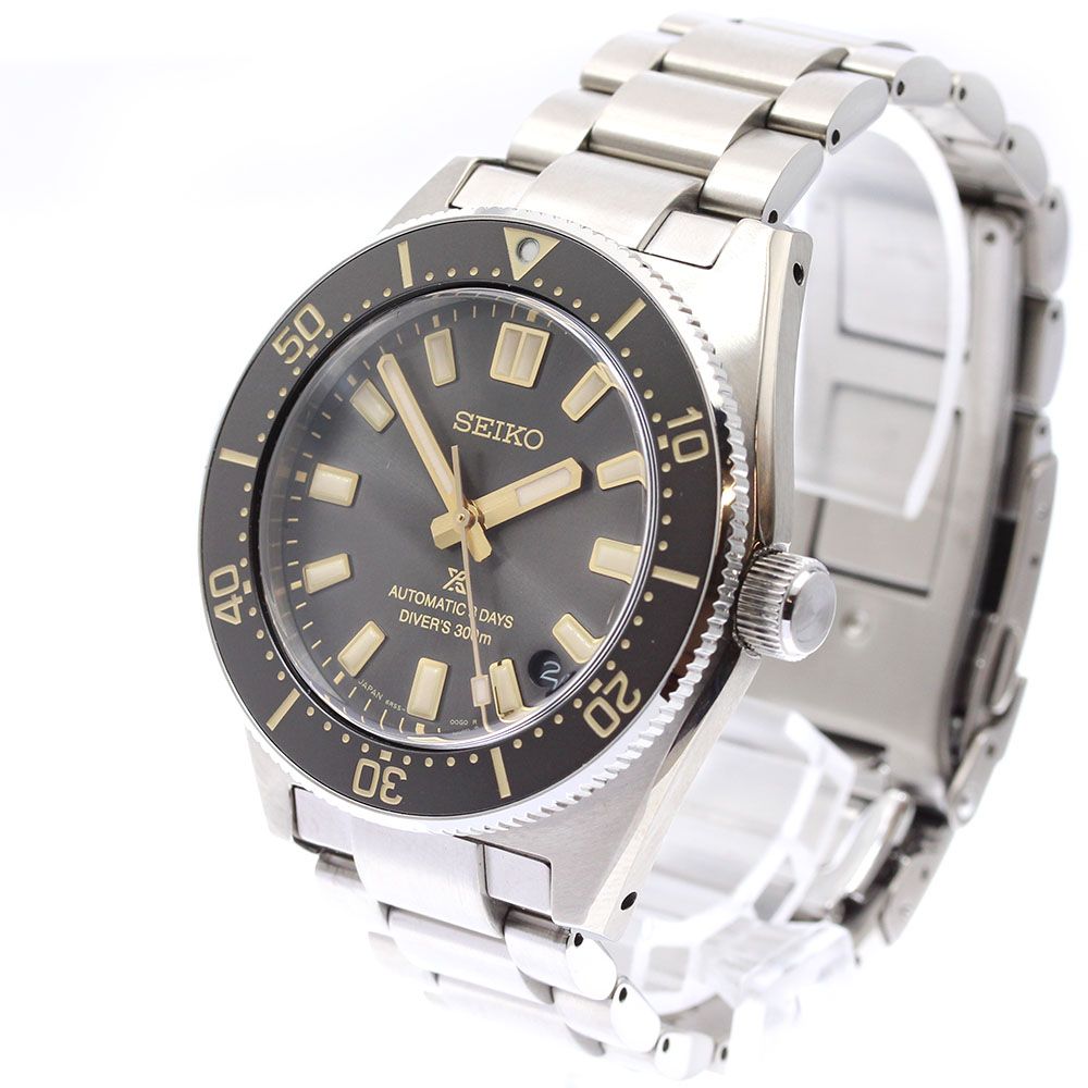 セイコー SEIKO SBDC 199 6 R 55 00 G 0 プロスペックス 100周年記念 メカニカルダイバーズ1965 ヘリテージ エディション デイト 自動巻き メンズ _913698