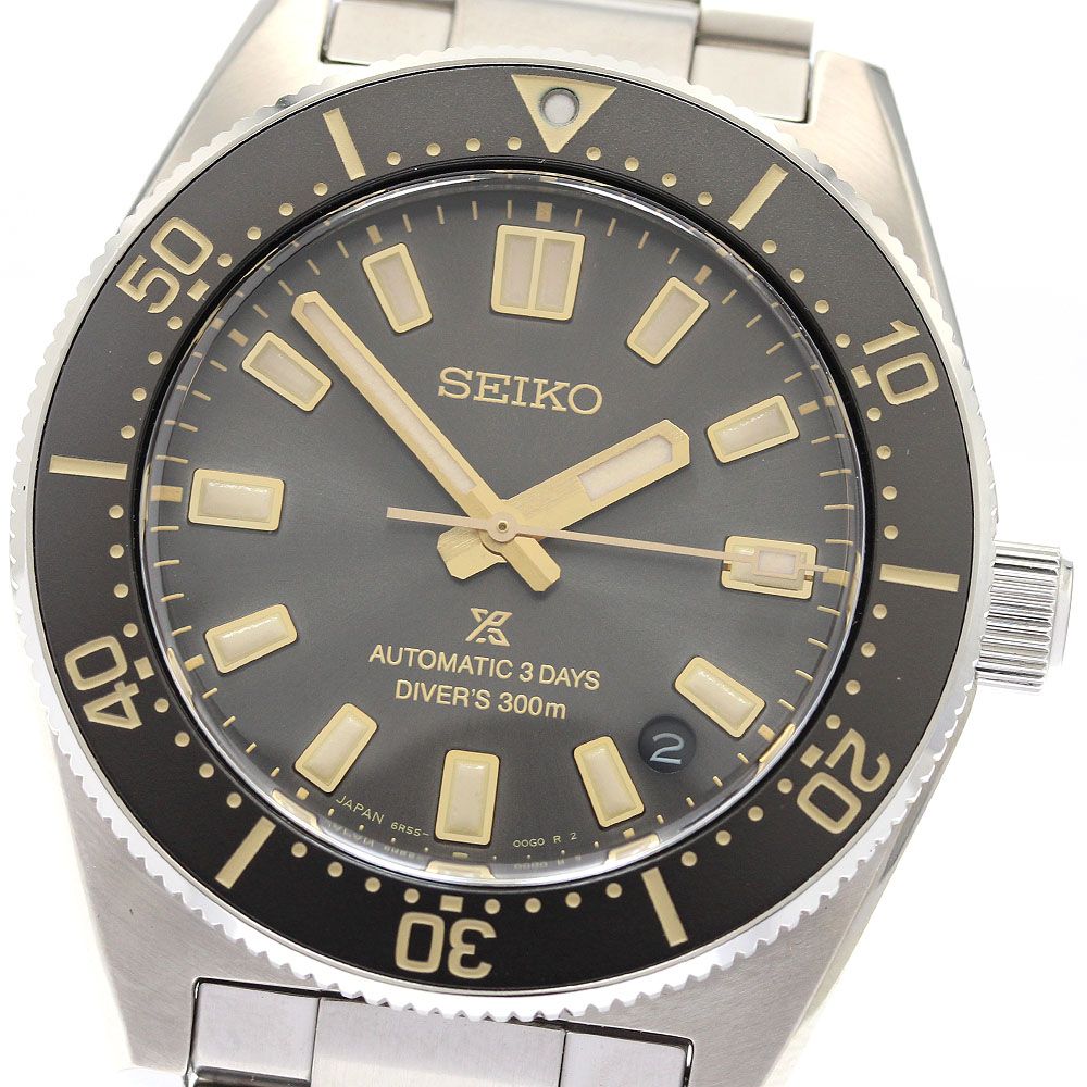 セイコー SEIKO SBDC199 6R55-00G0 プロスペックス 100周年記念 メカニカルダイバーズ1965 ヘリテージ エディション デイト 自動巻き メンズ _913698