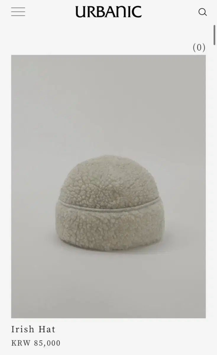 アーバニック30 アイリッシュ ハット ライト グレー