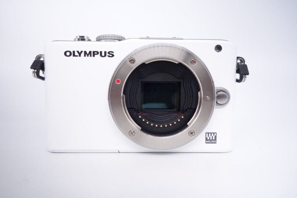 オリンパス OLYMPUS ミラーレス一眼 PEN Lite E PL 3 ボディ ホワイト D 10123 A