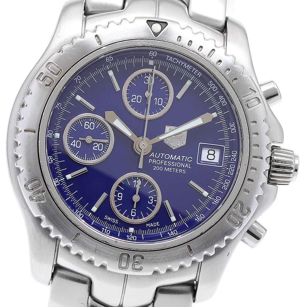 タグホイヤー TAG HEUER CT2110 リンク デイト クロノグラフ 自動巻き メンズ_917544