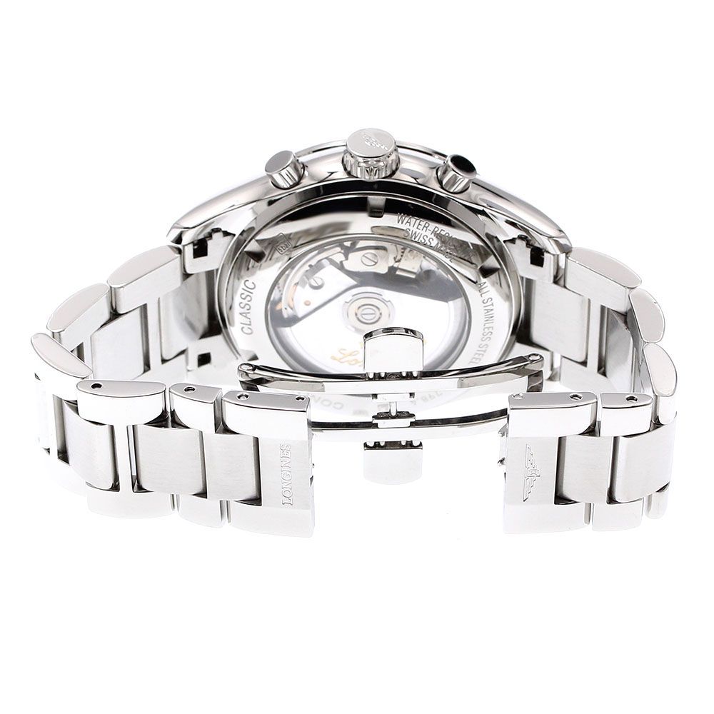  ロンジン L 2.798.4 コンクエスト クラシック クロノグラフ 自動巻き メンズ _916264 自動巻き時計 腕時計(アナログ)