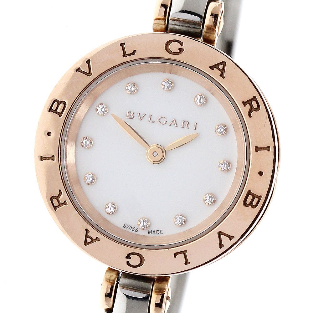 ブルガリ BVLGARI BZP23SG B-zero1 12Pダイヤ クォーツ レディース_913433