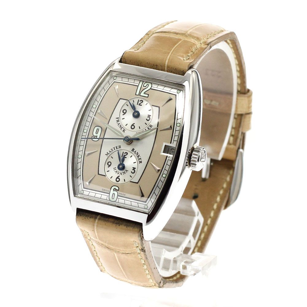 フランクミュラー FRANCK MULLER 2852MBHV マスターバンカー ハバナ 自動巻き メンズ _916787