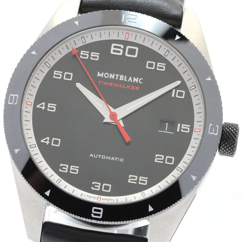 モンブラン MONTBLANC 7426 116061 タイムウォーカー デイト 自動巻き メンズ 保証書付き_913709