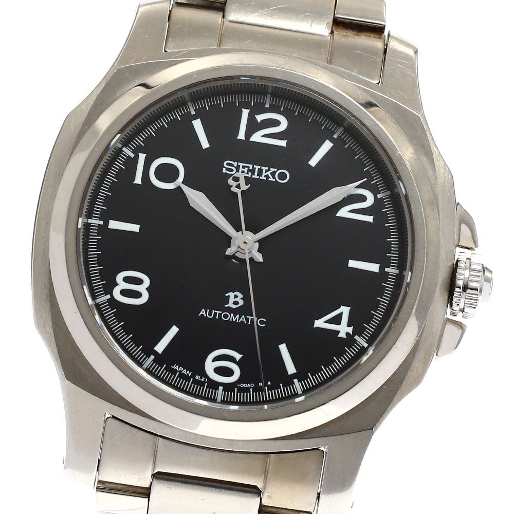 セイコー SEIKO SAGL003 8L21-00A0 ブライツ 琺瑯文字盤 自動巻き メンズ_917014
