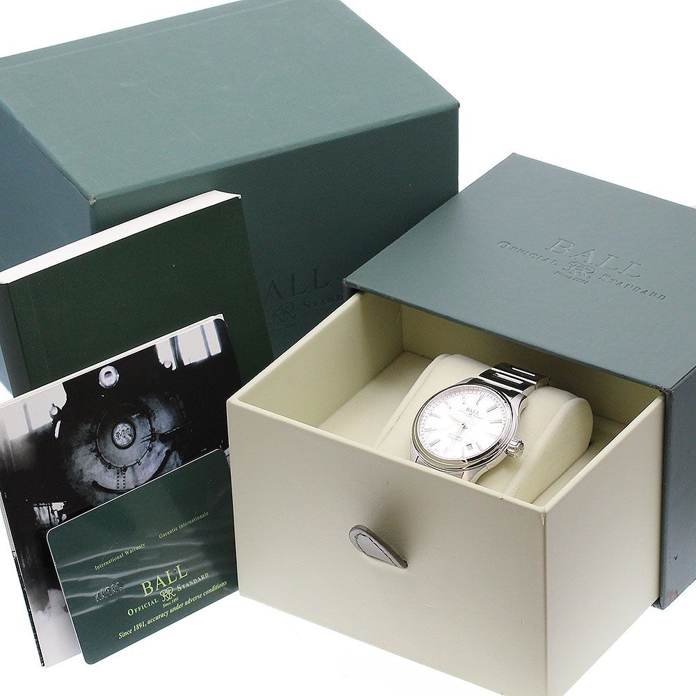 ボールウォッチ BALLWATCH NM2098C-S3J-SL ファイヤーマン ヴィクトリー デイト 自動巻き メンズ箱 保証書付き_916334