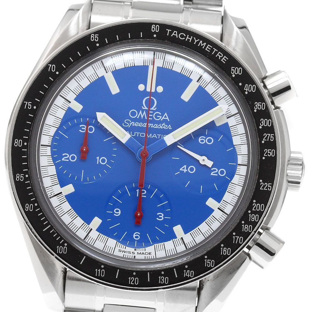 オメガ OMEGA 3510.81 スピードマスター レーシング シューマッハ クロノグラフ 自動巻き メンズ_914692