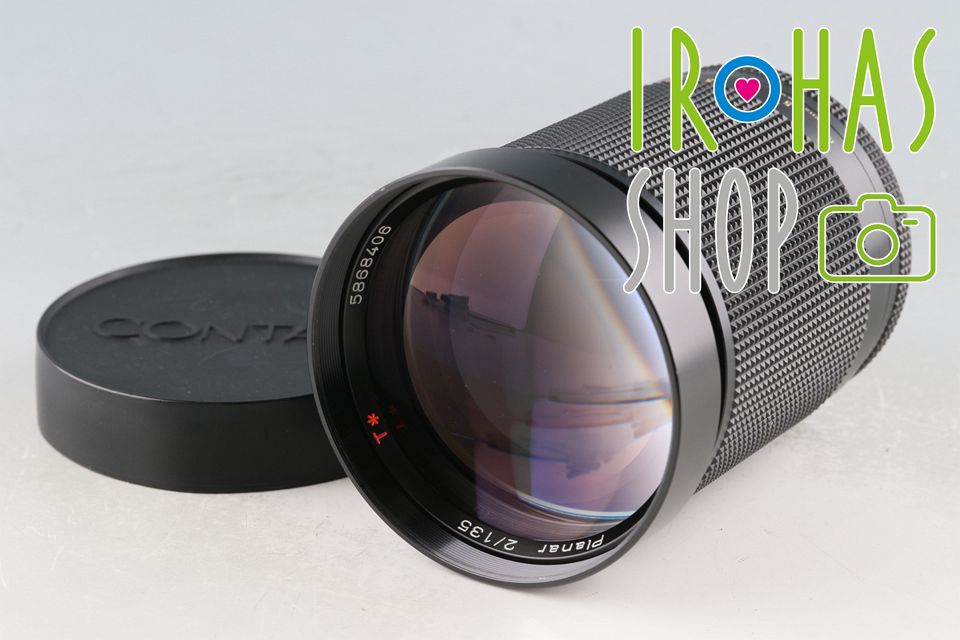 Contax Carl Zeiss Planar T 135mm F 2 AEG Lens for CY Mount 61562A2