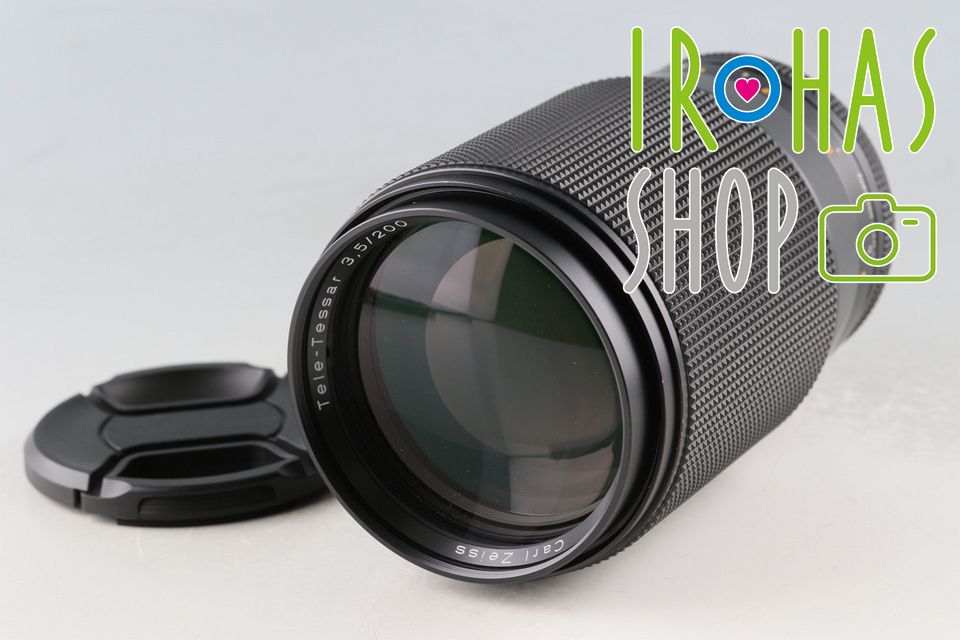 Contax Carl Zeiss Tele-Tessar T 200mm F 3.5 AEG Lens for CY Mount 61547A2